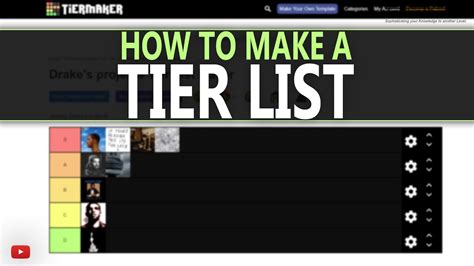 how to make a tier list on tiermaker|TierMaker Template Creation Guide and FAQs .